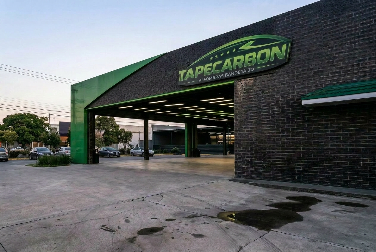Fachada da loja Tapecarbon